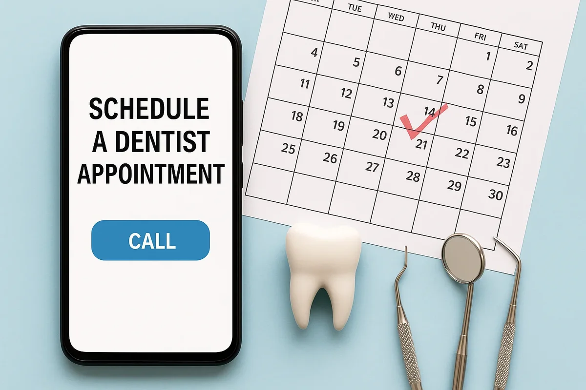 schedule a dentist appointment