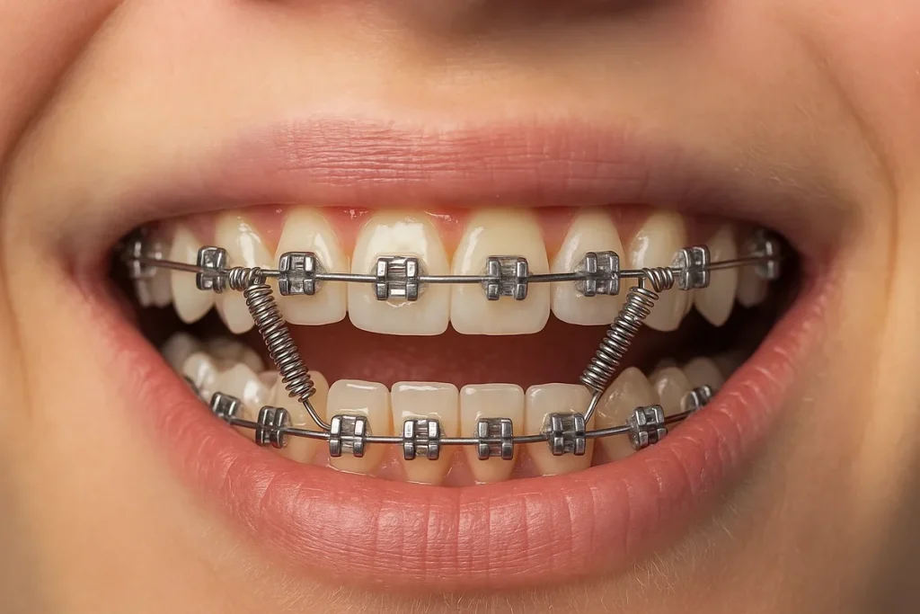 Springs with Braces: Complete Guide to Faster Orthodontic Treatment 4 springs with braces