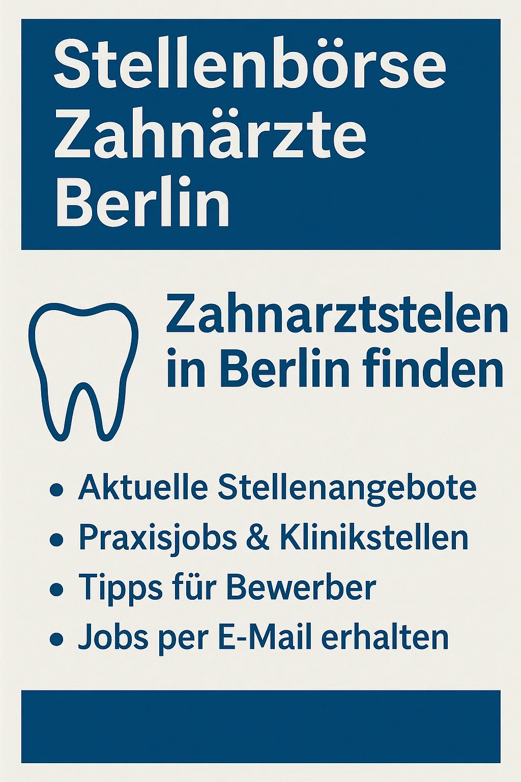 Stellenbörse Zahnärzte Berlin – Der umfassende Karriereleitfaden 2025 5 stellenbörse zahnärzte berlin