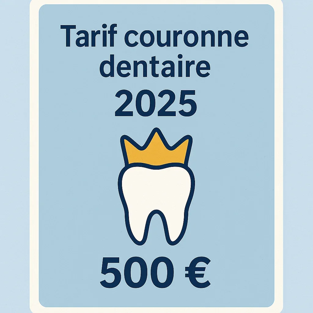 Tarif couronne dentaire 2025 : guide complet et comparatif 5 tarif couronne dentaire 2025