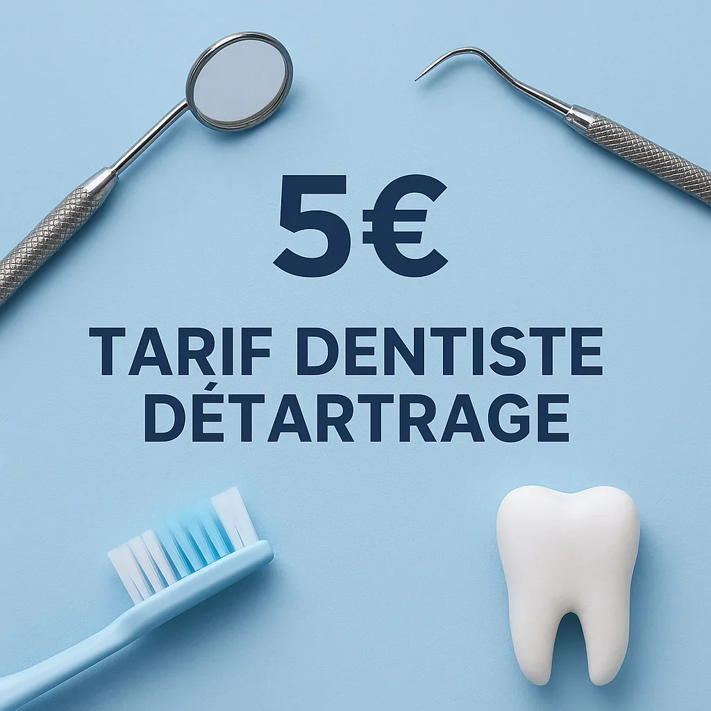 Tarif dentiste detartrage : tout savoir sur les prix et soins 5 tarif dentiste detartrage