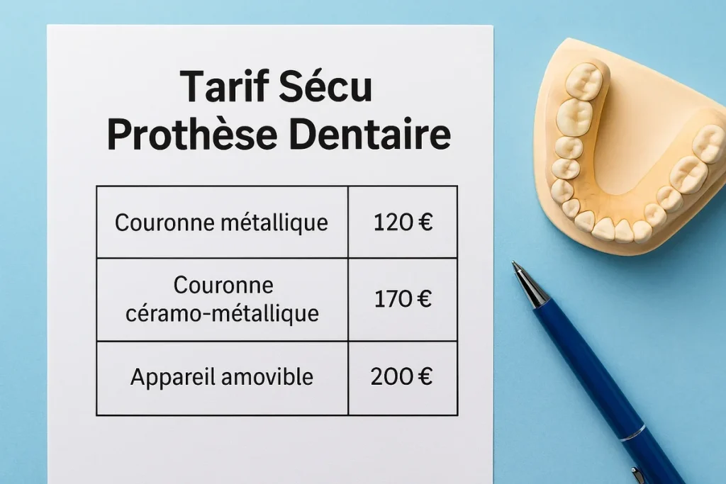 Tarif Sécu prothèse dentaire : ce qu’il faut savoir 4 tarif secu prothese dentaire
