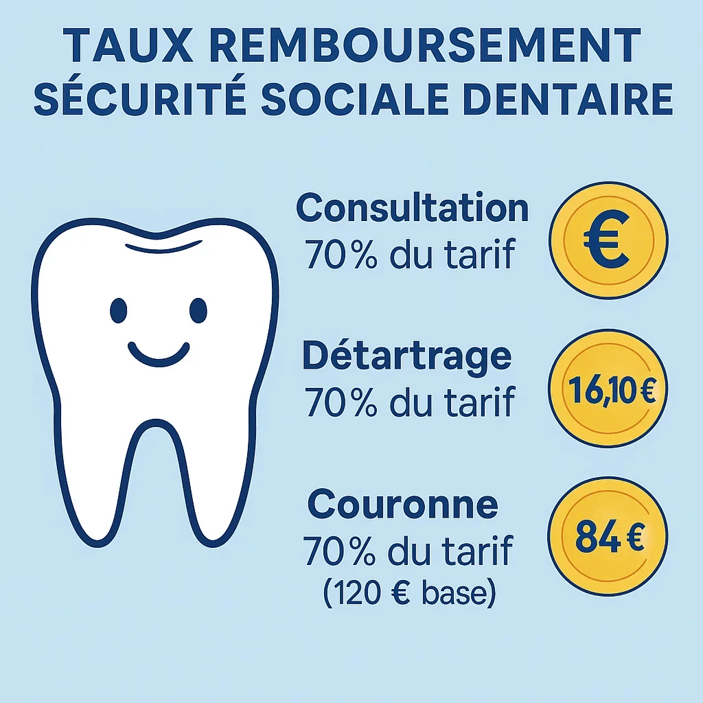 Taux remboursement sécurité sociale dentaire 5 taux remboursement sécurité sociale dentaire
