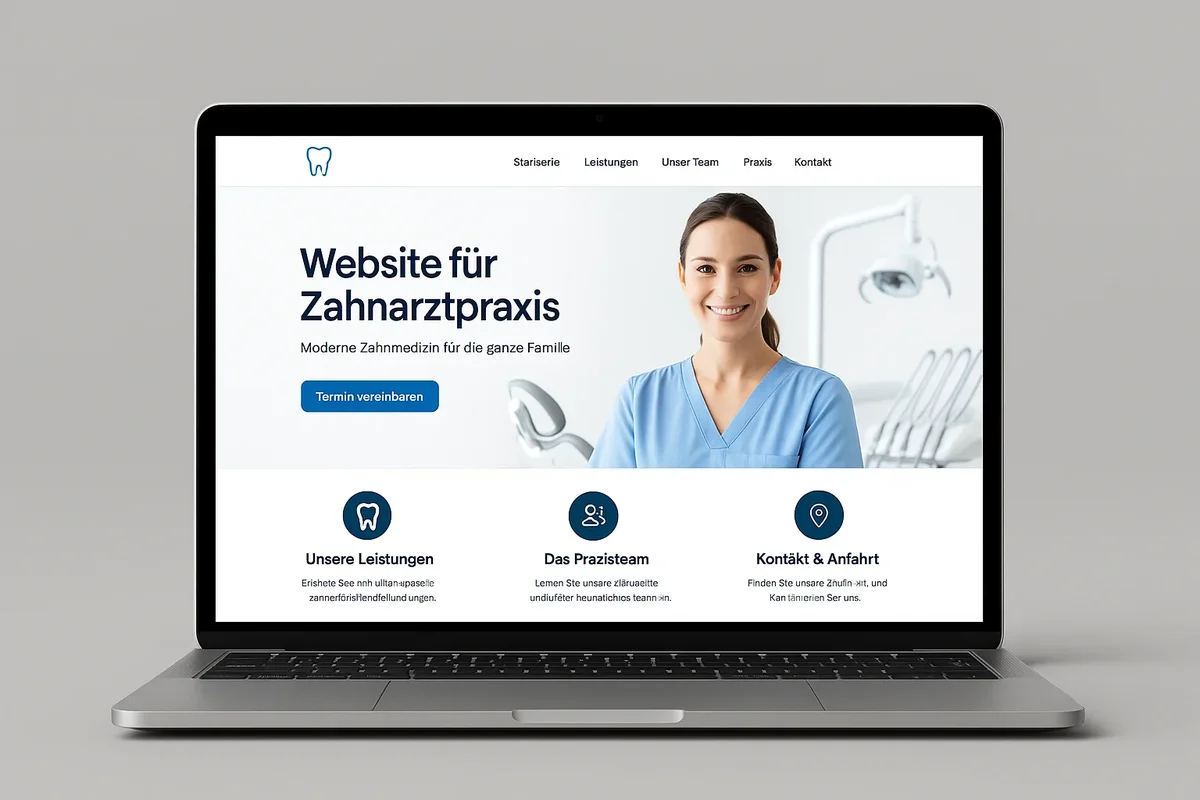 Website für Zahnarztpraxis: So gewinnen Sie mehr Patienten online 5 website für zahnarztpraxis