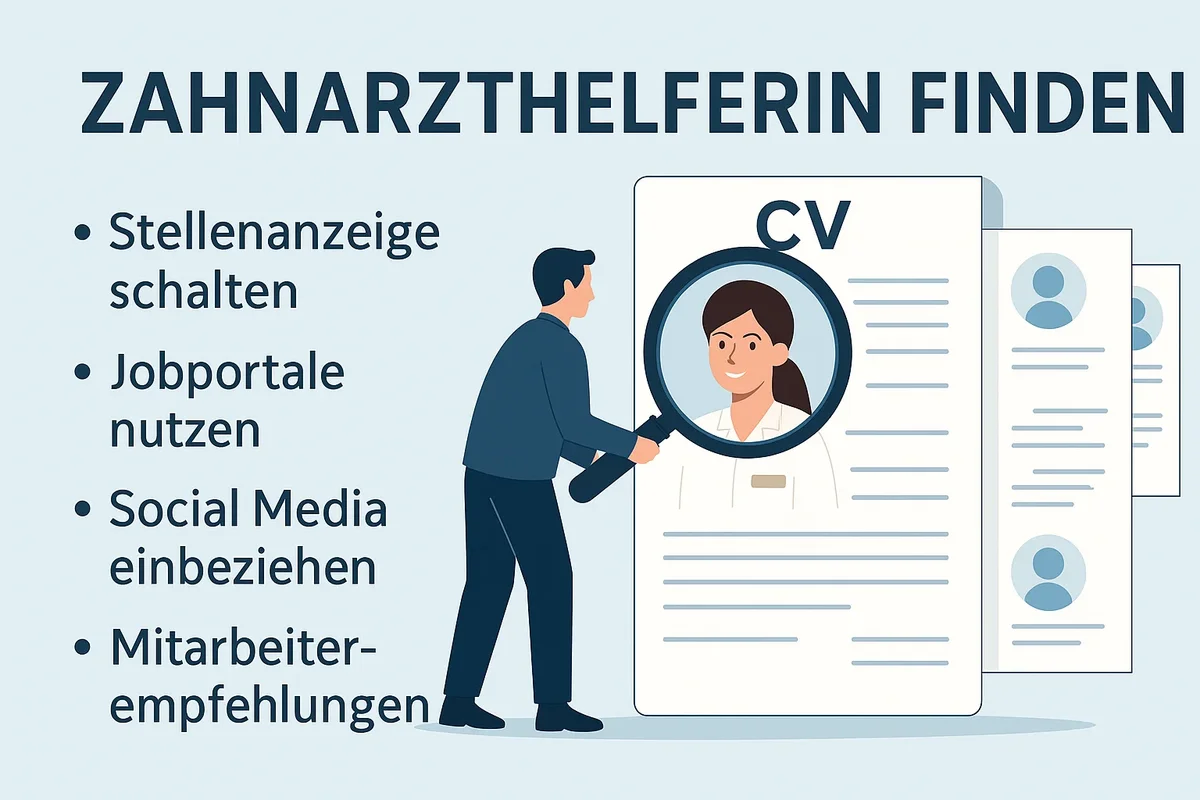 Zahnarzthelferin finden: So klappt die erfolgreiche Mitarbeitersuche 5 zahnarzthelferin finden