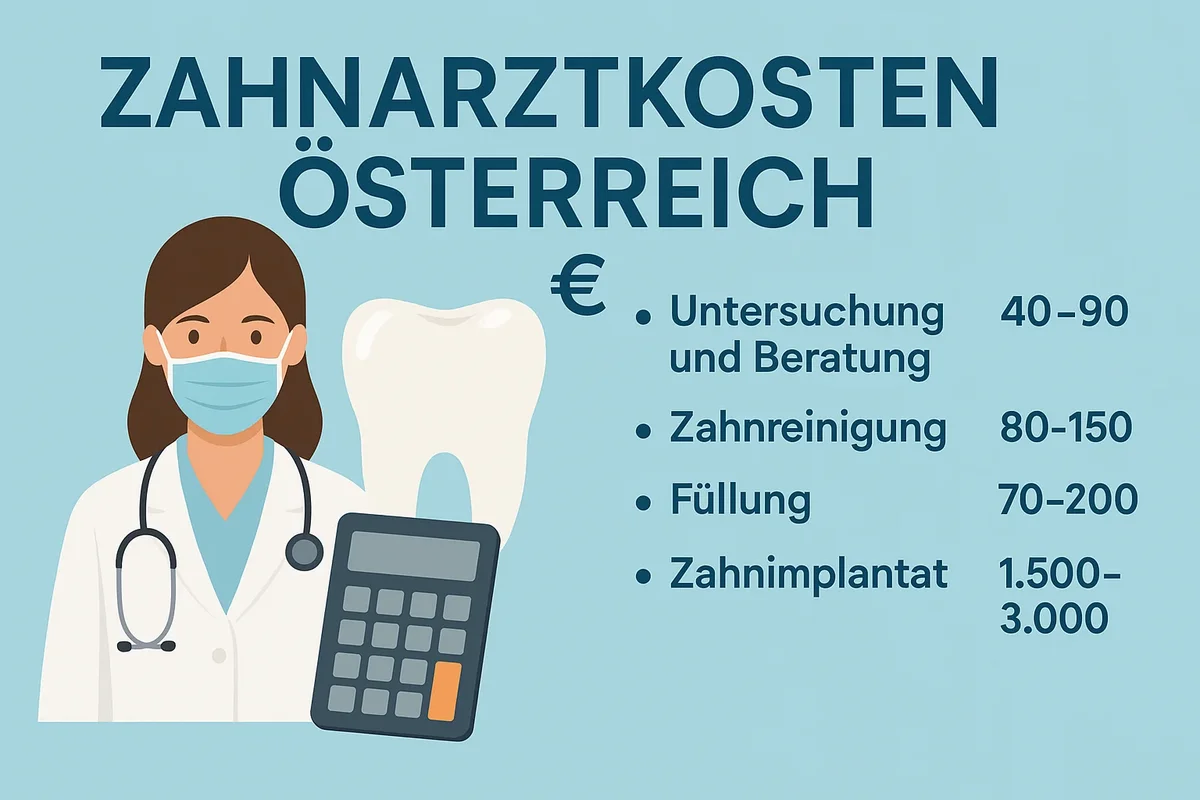 Zahnarztkosten Österreich: Alles, was Sie 2025 wissen müssen 5 zahnarztkosten österreich