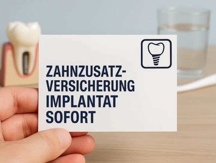 zahnzusatzversicherung implantat sofort