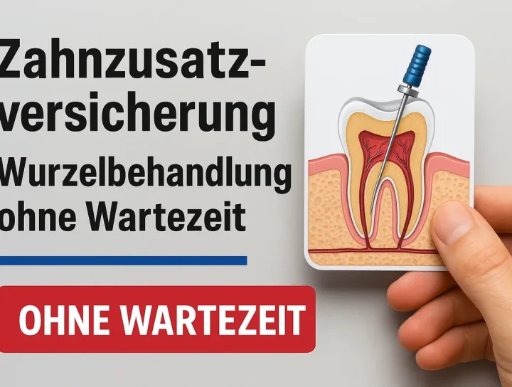 zahnzusatzversicherung wurzelbehandlung ohne wartezeit