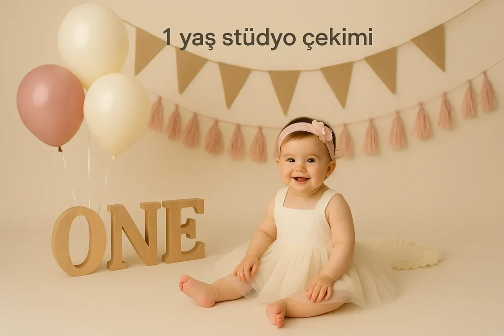 1 Yaş Stüdyo Çekimi Nedir ve Neden Önemlidir? 4 1 yas studyo cekimi