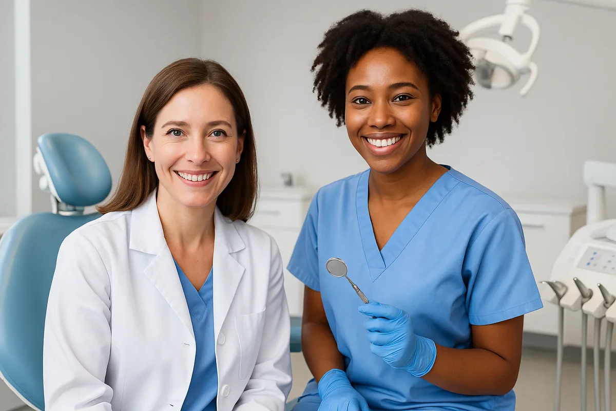 aide pour dentiste