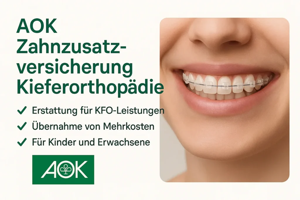 AOK Zahnzusatzversicherung Kieferorthopädie: Alle wichtigen Fakten 4 aok zahnzusatzversicherung kieferorthopädie