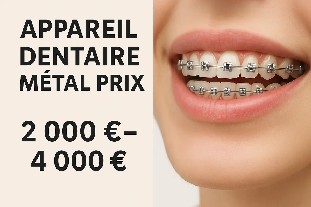 Appareil dentaire métal prix : tout savoir avant de commencer 5 appareil dentaire métal prix