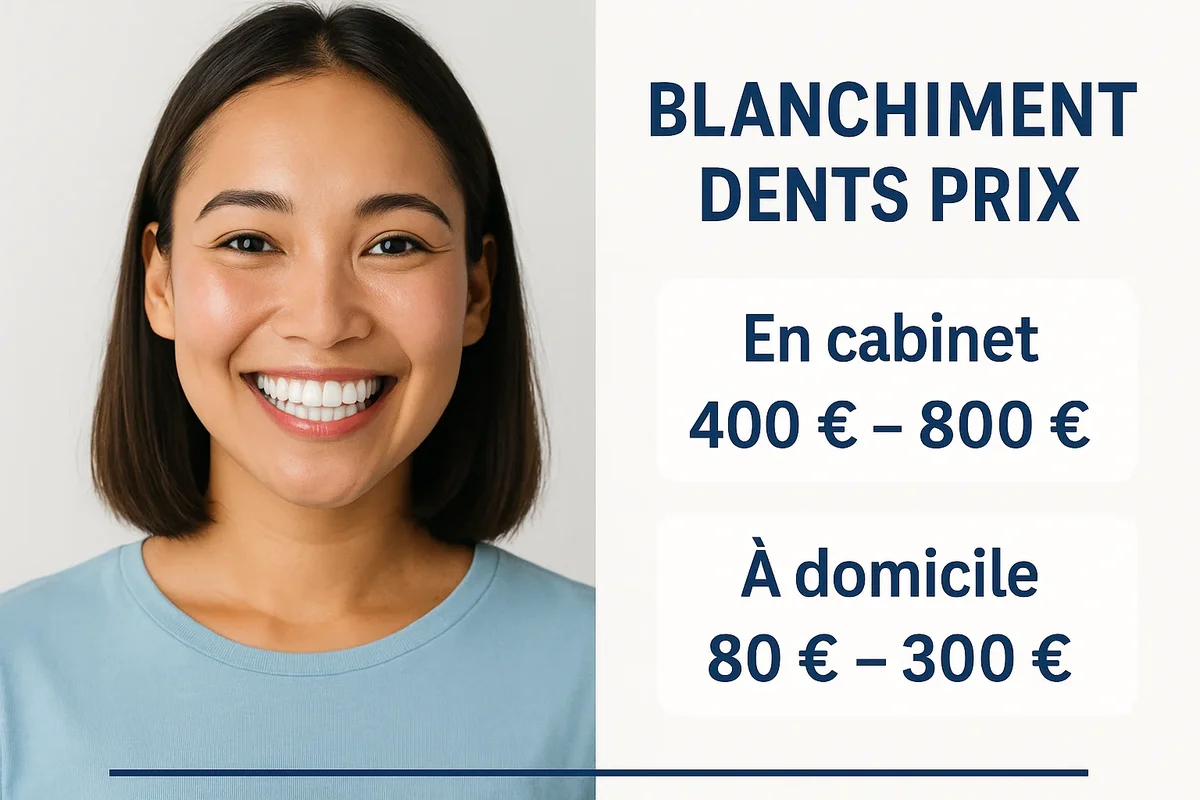 Blanchiment dents prix : tout savoir avant de se lancer đŠ· 5 blanchiment dents prix