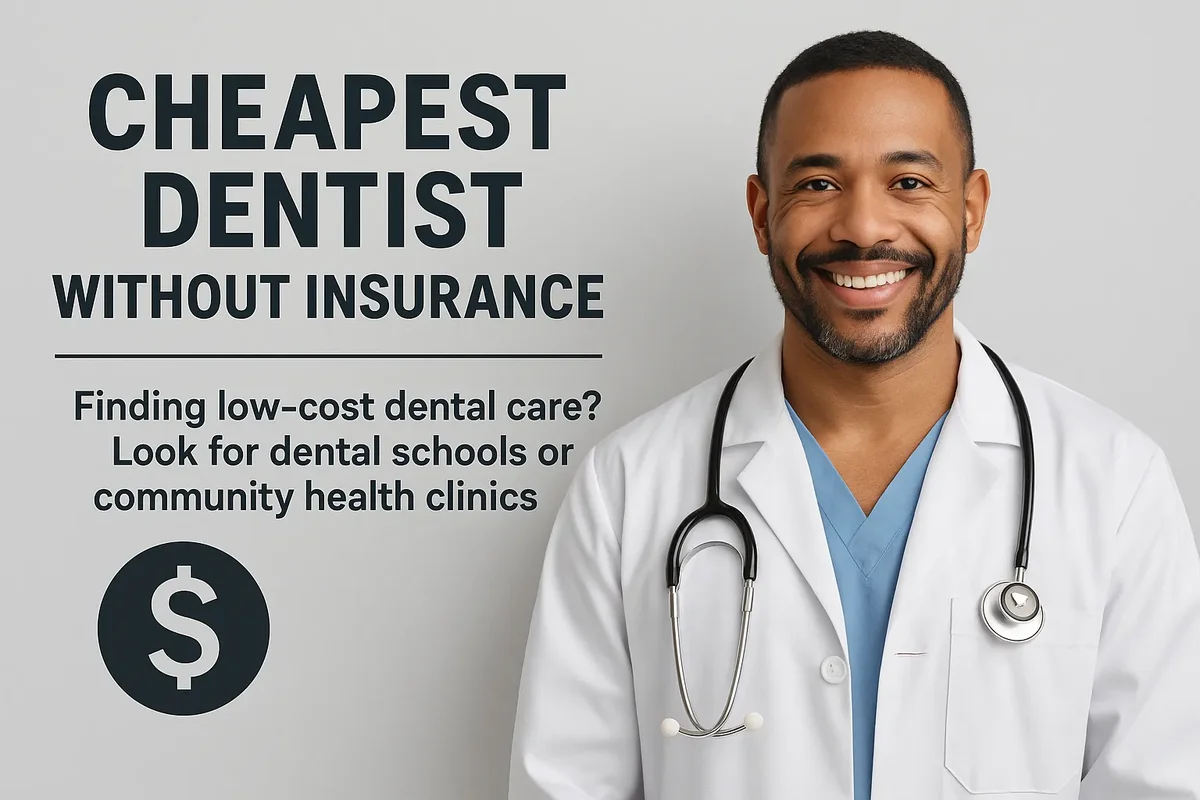 Cheapest Dentist Without Insurance: Full 2025 Guide 5 cheapest dentist without insurance