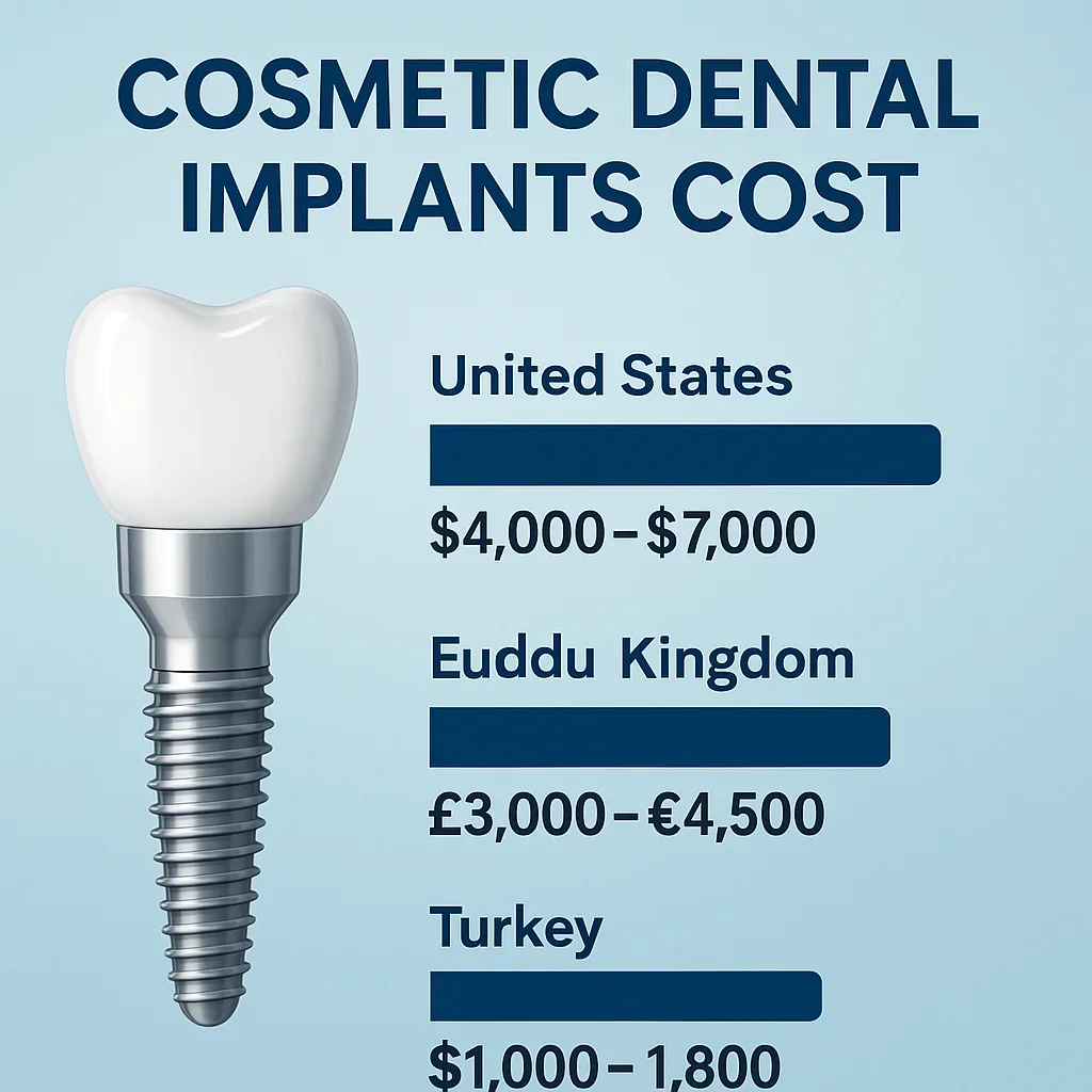 Cosmetic Dental Implants Cost: Complete Guide 2025