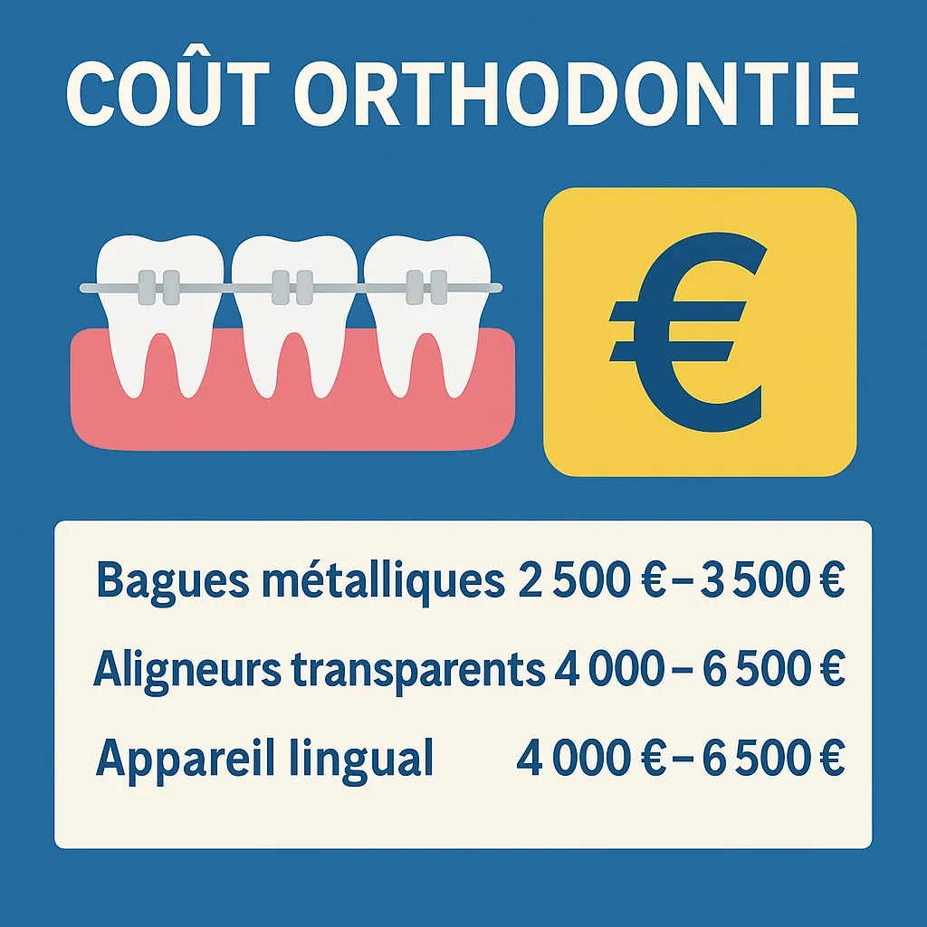 đŠ· CoĂ»t orthodontie : tout comprendre avant de commencer un traitement 5 coĂ»t orthodontie