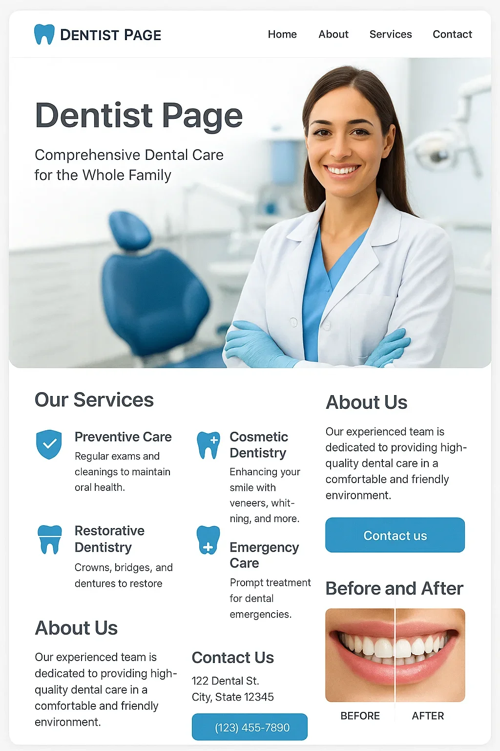 Dentist Page – The Complete Guide to Building Trust and Visibility 5 dentist page