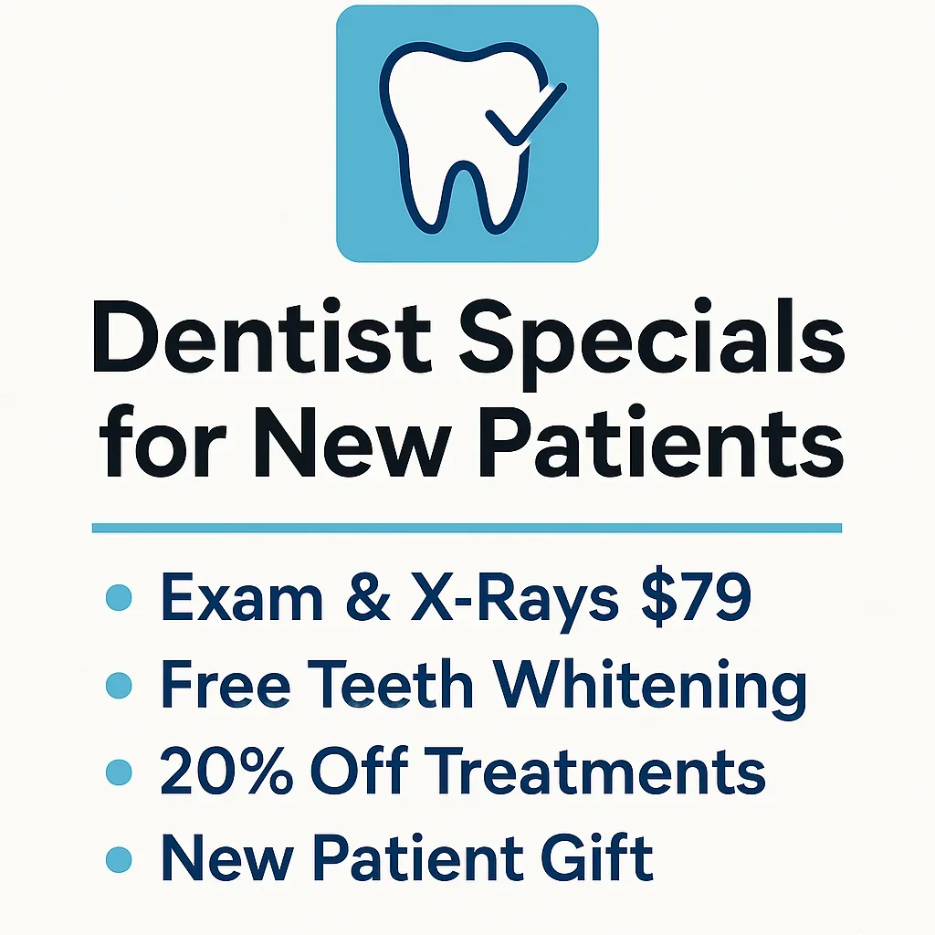 Dentist Specials for New Patients 5 dentist specials for new patients