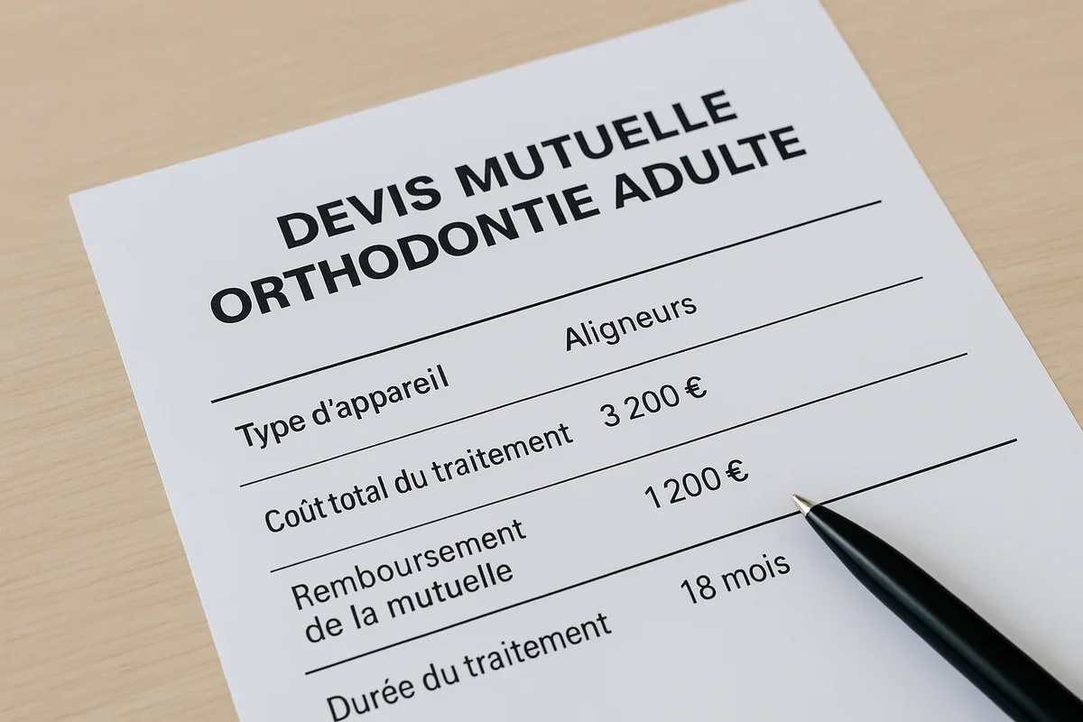 Devis mutuelle orthodontie adulte : pourquoi consulter un dentiste spécialisé ? 5 devis mutuelle orthodontie adulte