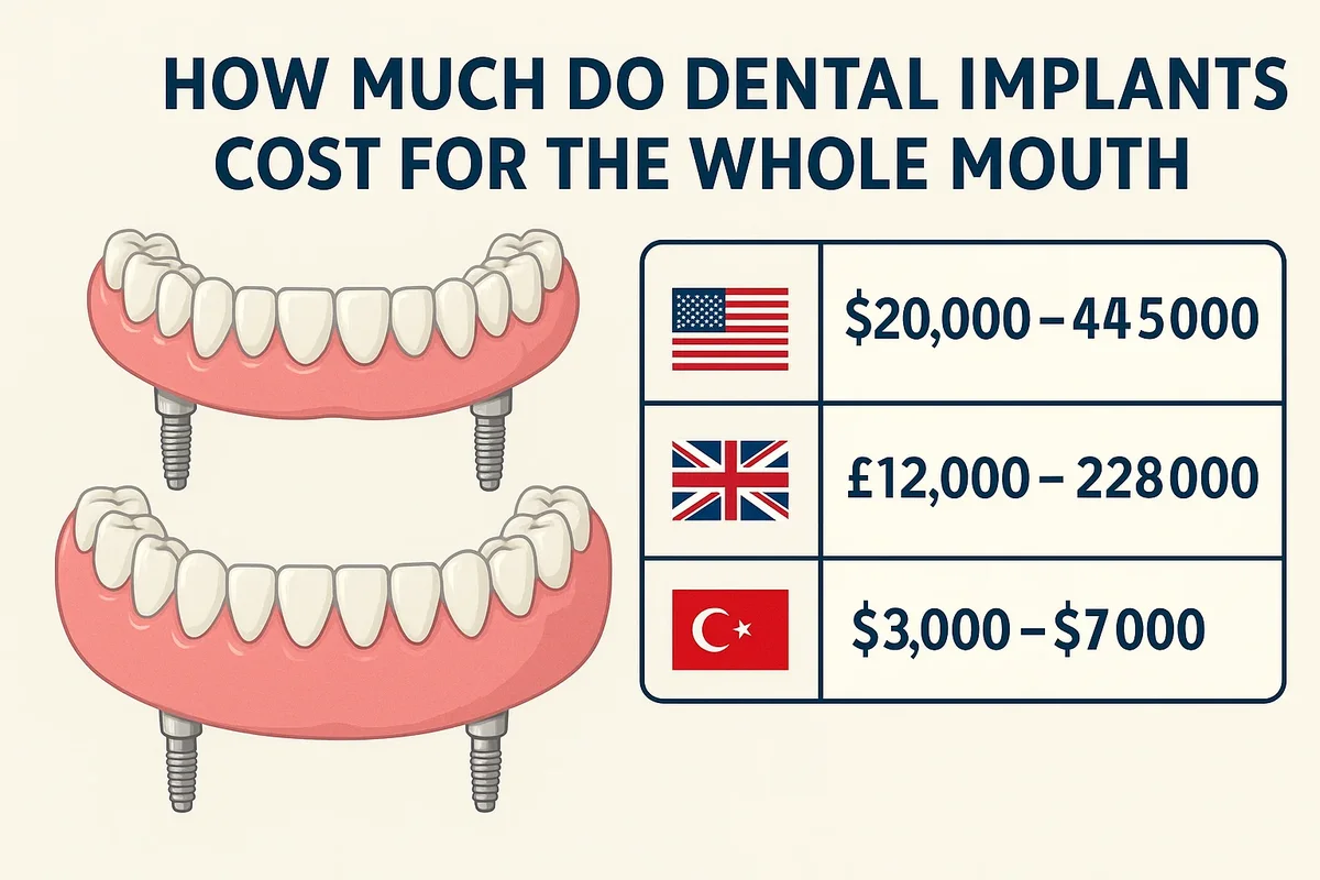 How much do dental implants cost for the whole mouth 5 how much do dental implants cost for the whole mouth