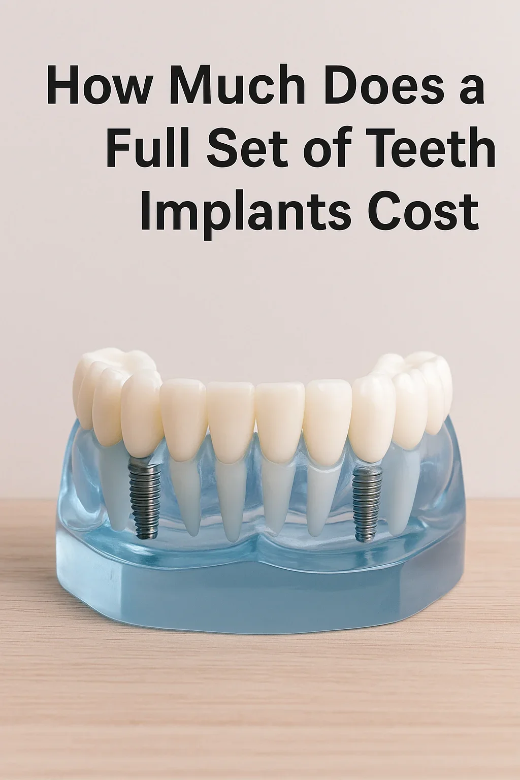 How Much Does a Full Set of Teeth Implants Cost?