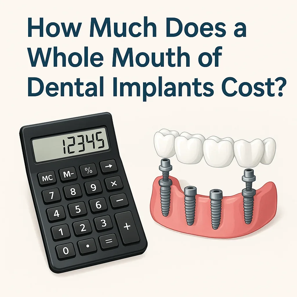 How Much Does a Whole Mouth of Dental Implants Cost? 5 how much does a whole mouth of dental implants cost
