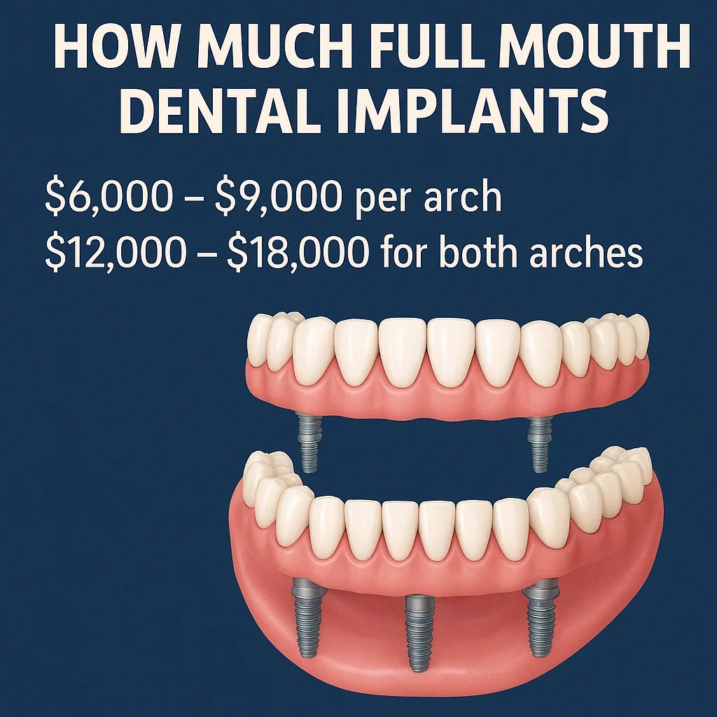 How Much Full Mouth Dental Implants Cost: Complete Guide 2025