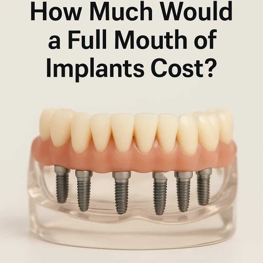 How Much Would a Full Mouth of Implants Cost? 5 how much would a full mouth of implants cost
