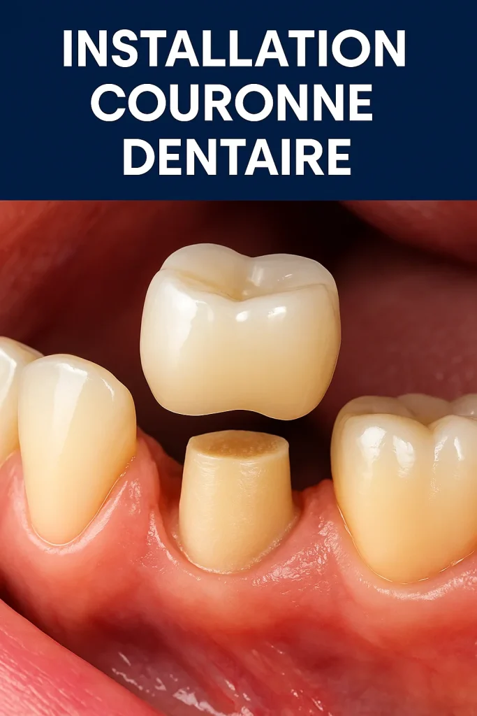 Installation couronne dentaire : Guide complet 2025 4 installation couronne dentaire