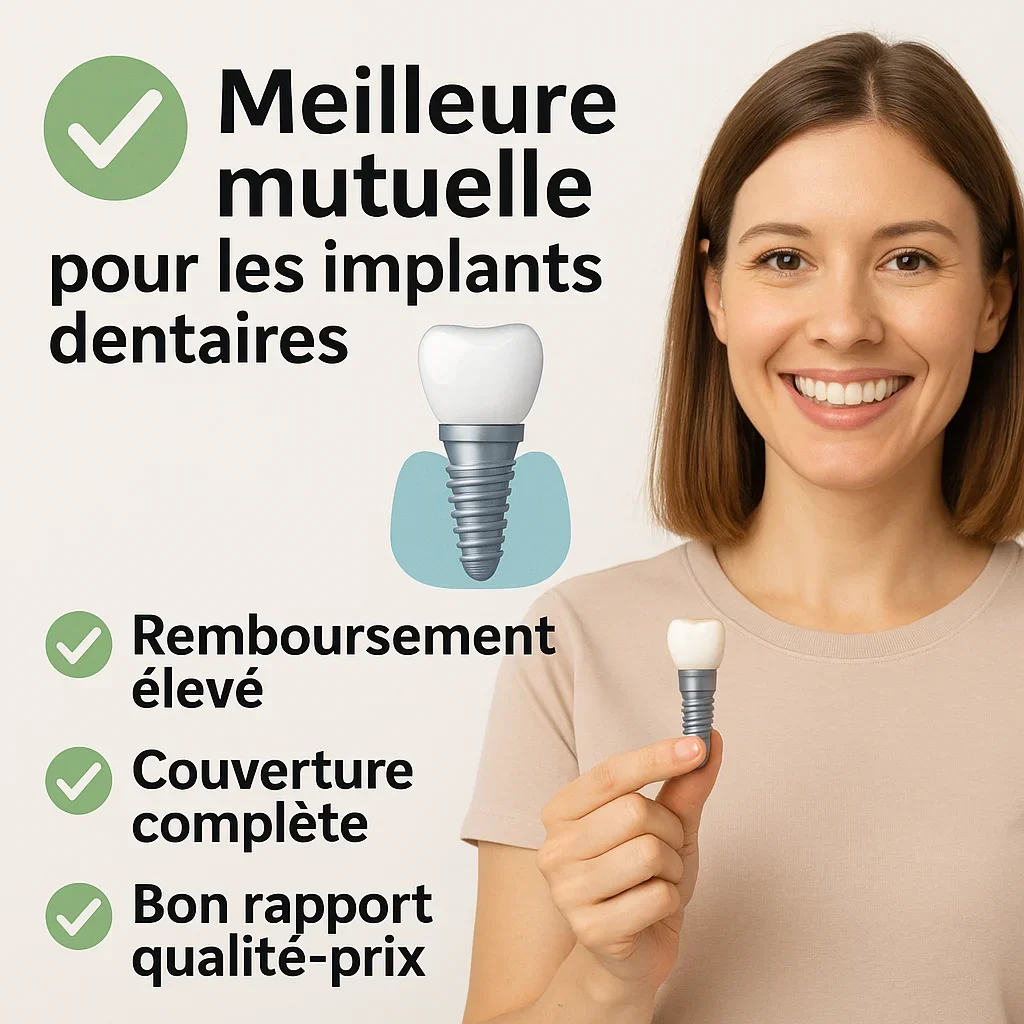 Meilleur mutuelle pour les implants dentaires : guide complet 2025 5 meilleur mutuelle pour les implants dentaires