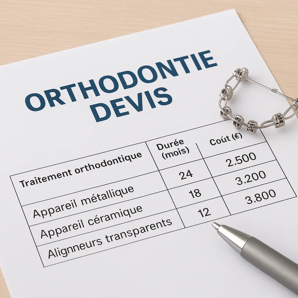 Orthodontie devis : tout comprendre avant de commencer 5 orthodontie devis