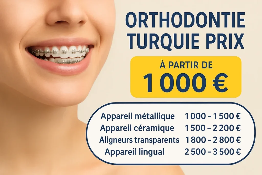 Orthodontie Turquie Prix â Guide complet 2025 đčđ· 4 orthodontie turquie prix