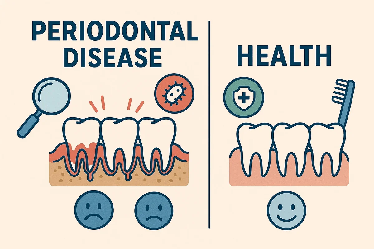 Understanding Periodontal Disease and Health 5 periodontal disease and health