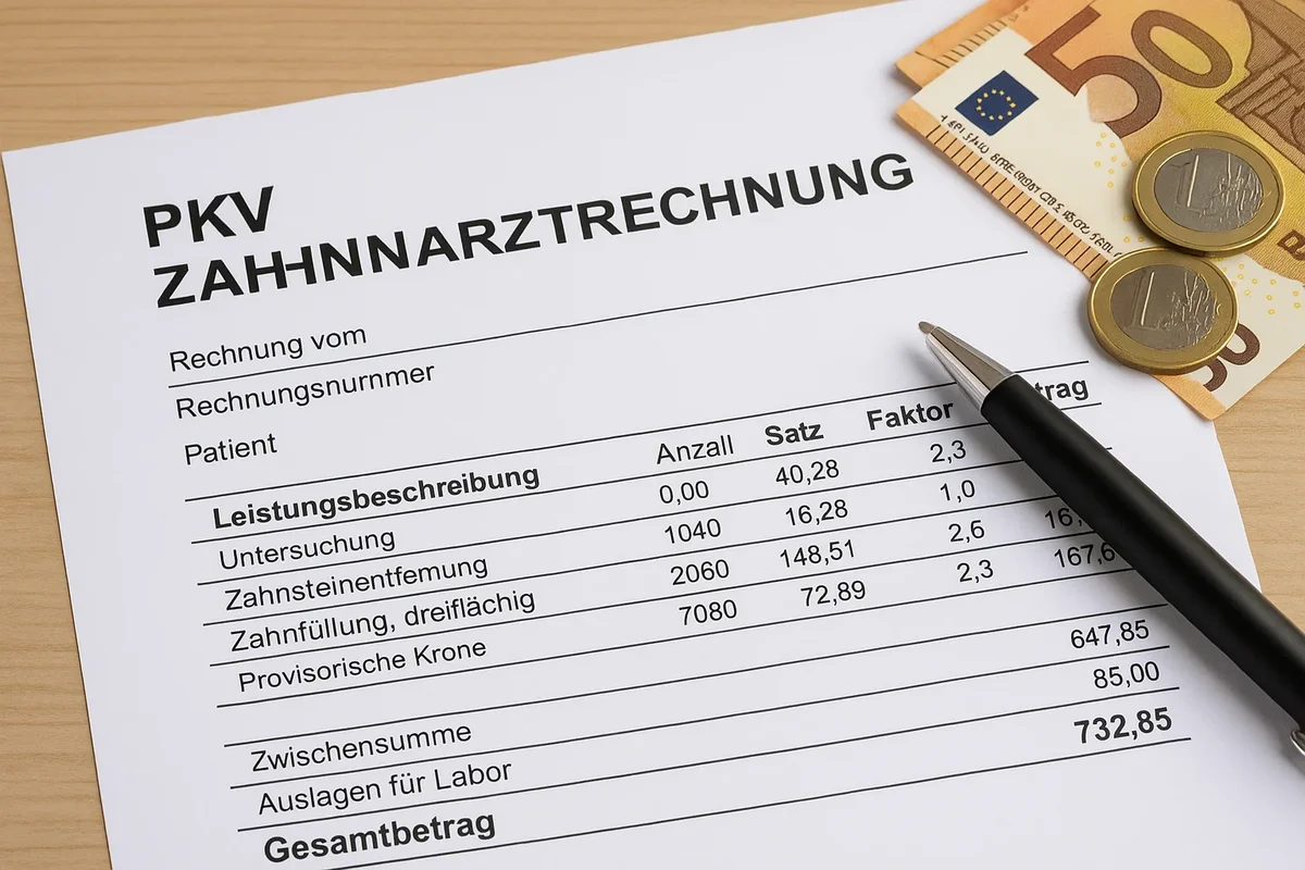 pkv zahnarztrechnung: Alles, was du wirklich wissen musst 5 pkv zahnarztrechnung