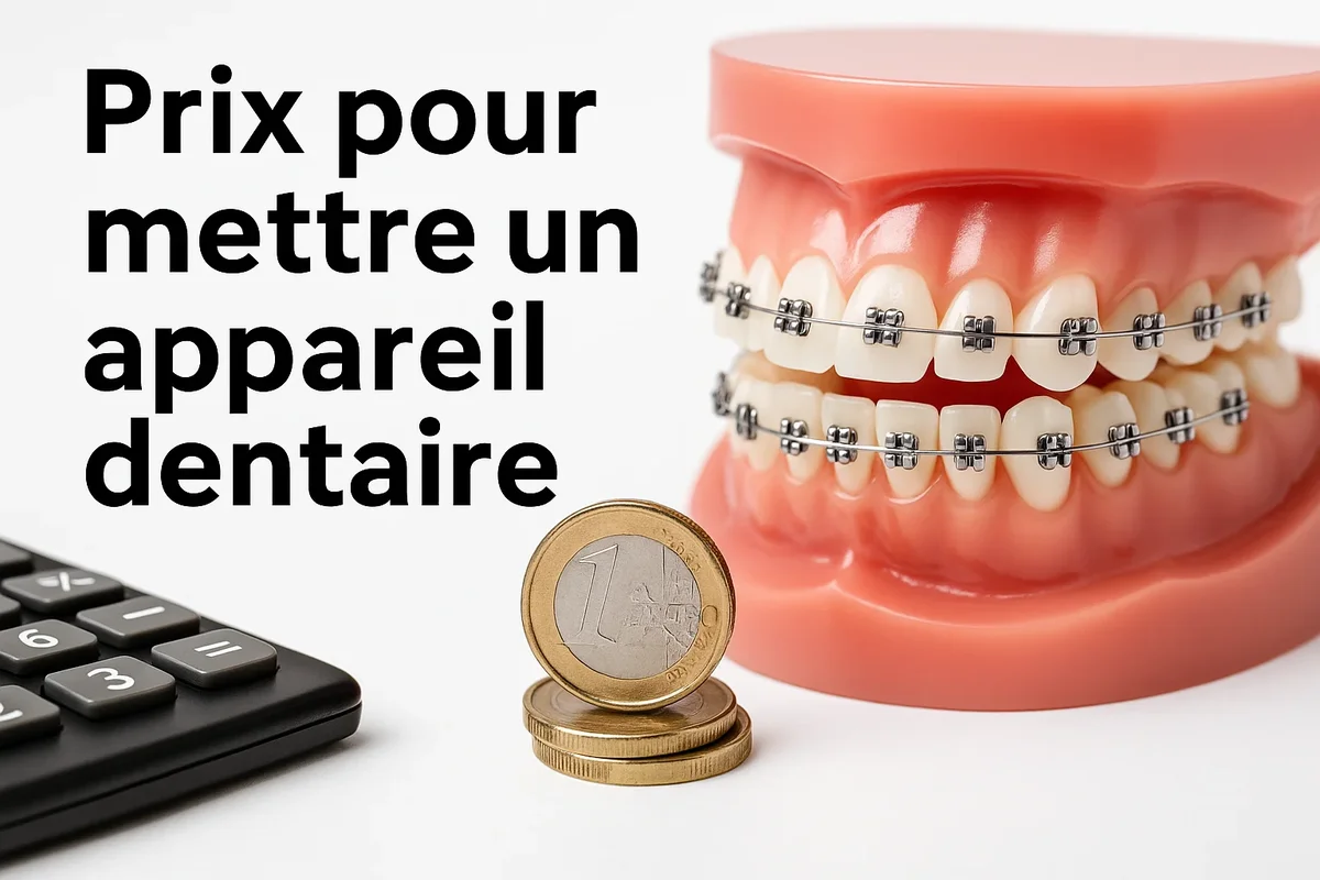 Prix pour mettre un appareil dentaire : Guide complet 2025 5 prix pour mettre un appareil dentaire