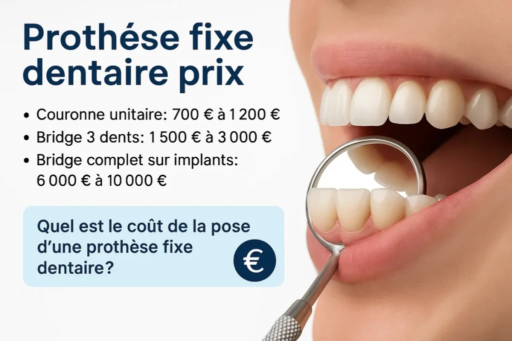 5 points clés pour comprendre la prothèse fixe dentaire prix 4 prothèse fixe dentaire prix