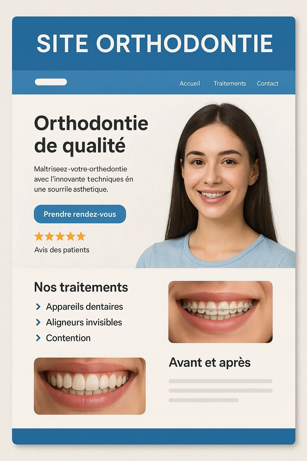 site orthodontie