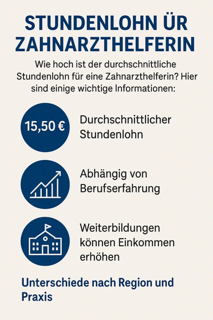Stundenlohn für Zahnarzthelferin: Aktuelle Zahlen & wichtige Faktoren 4 stundenlohn für zahnarzthelferin