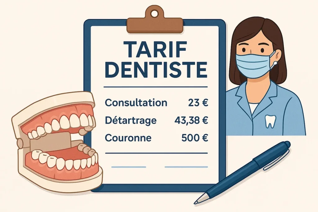 Tarif dentiste : tout comprendre avant de prendre rendez-vous 4 tarif dentiste