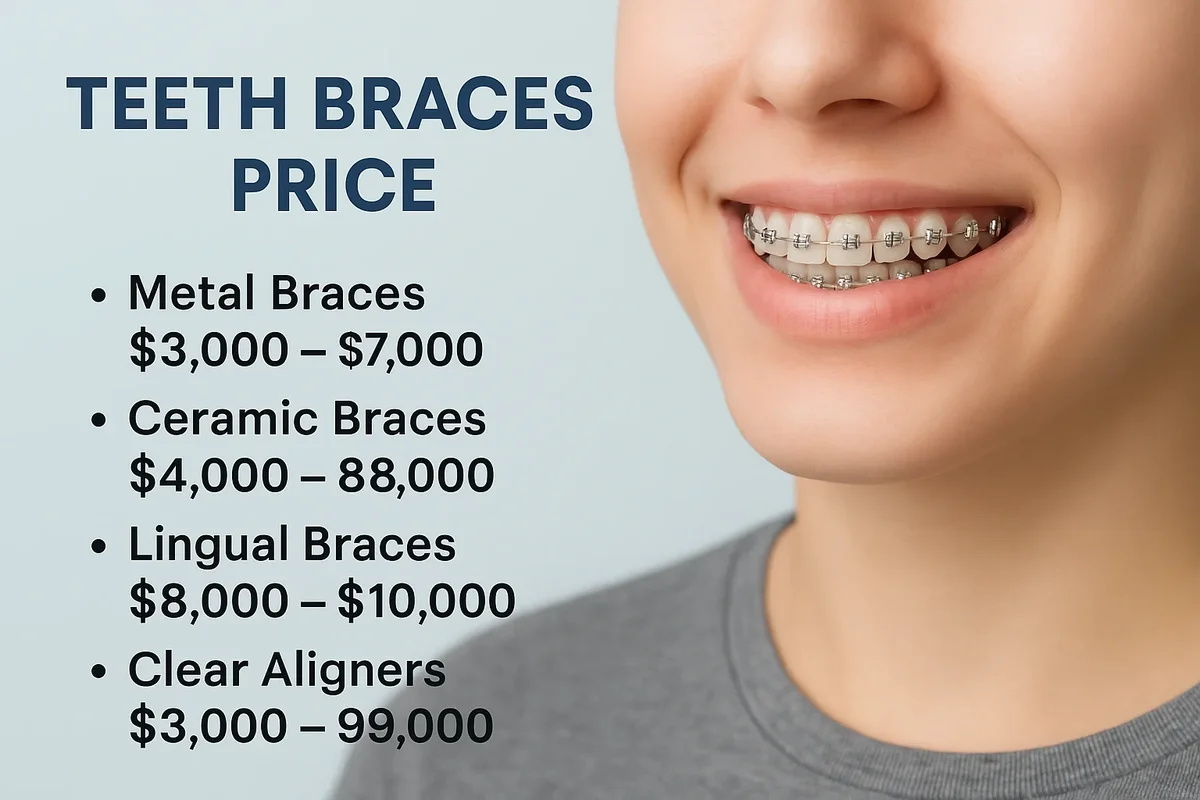 Teeth Braces Price: Complete 2025 Cost Guide for All Types 5 teeth braces price