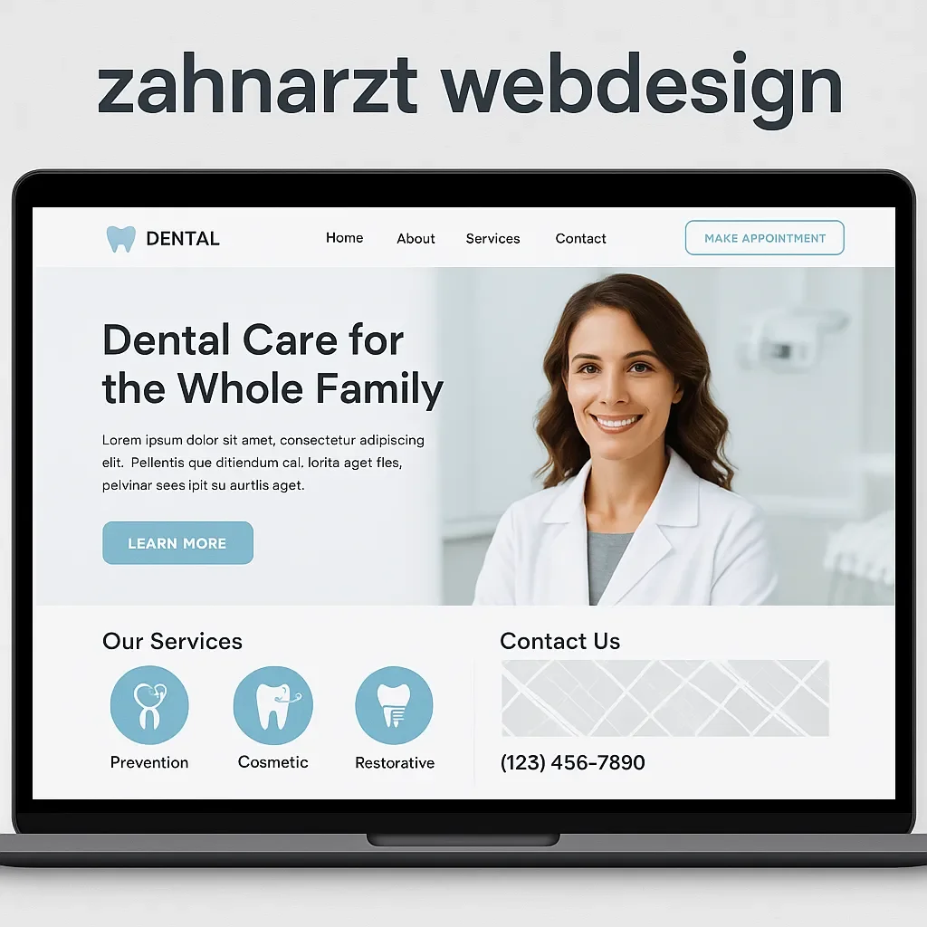 Zahnarzt Webdesign: Der vollständige Leitfaden für moderne Praxen 5 zahnarzt webdesign