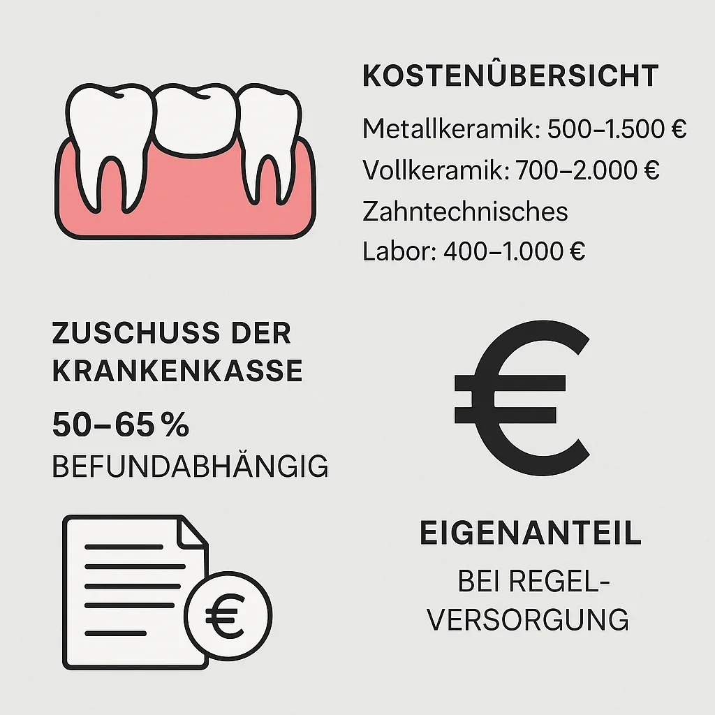 Zahnarztkosten Brücke: Alles, was Sie 2025 wissen müssen 5 zahnarztkosten brücke