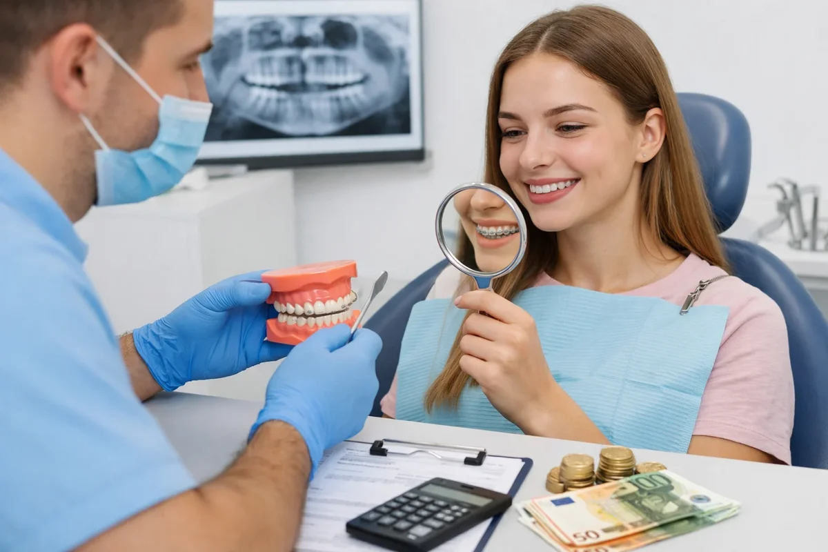 1er consultation orthodontiste prix