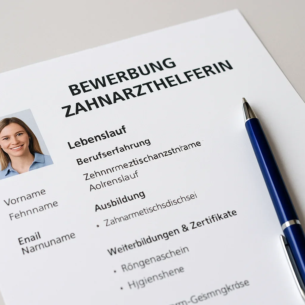 Bewerbung für Zahnarzthelferin – vollständiger Leitfaden 5 bewerbung für zahnarzthelferin