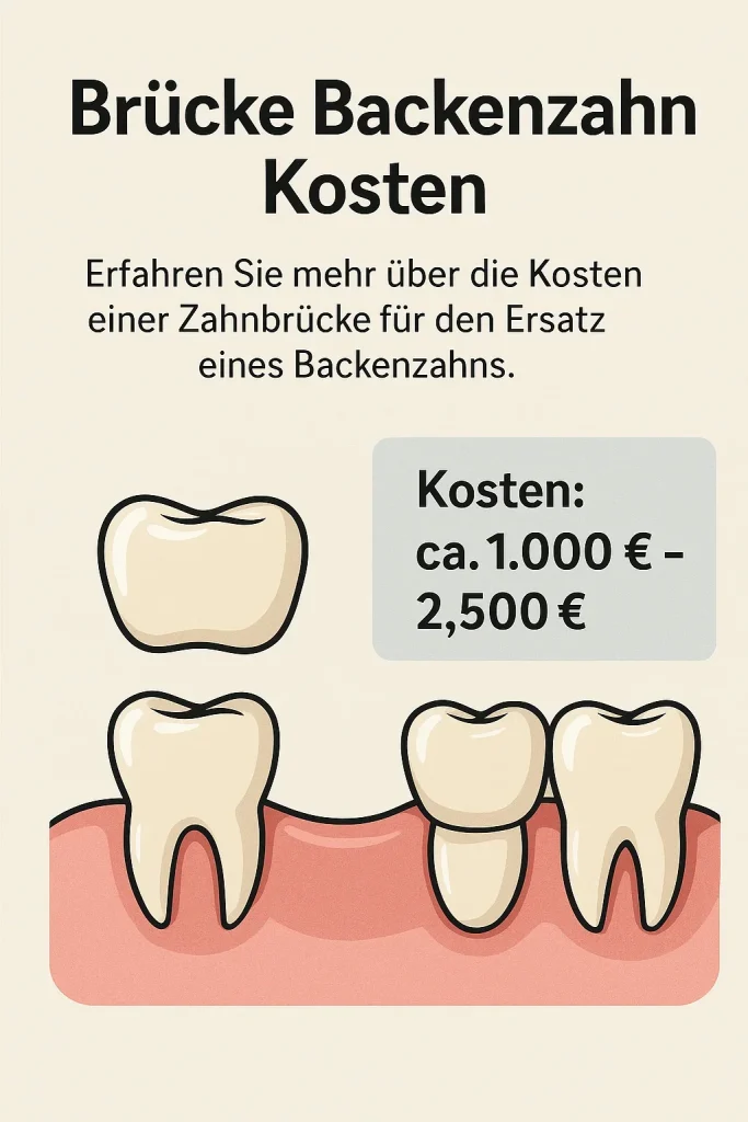 Brücke Backenzahn Kosten: Alle wichtigen Faktoren im Überblick 4 brücke backenzahn kosten