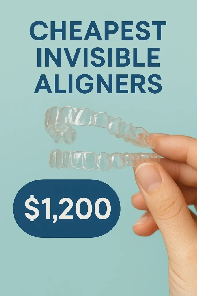 Cheapest Invisible Aligners: Complete 2025 Guide for Patients 4 cheapest invisible aligners