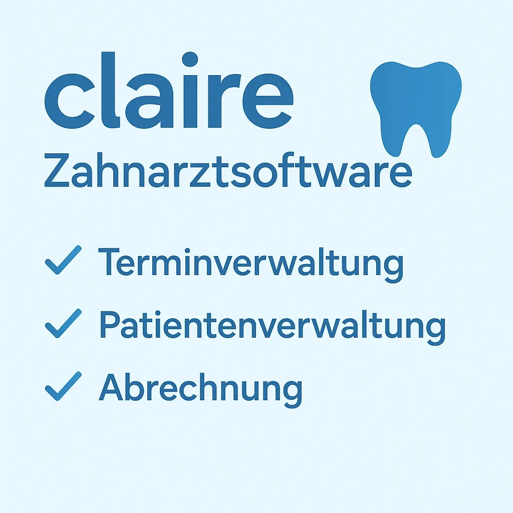 Claire Zahnarztsoftware – Die digitale Lösung für moderne Zahnkliniken 5 claire zahnarztsoftware