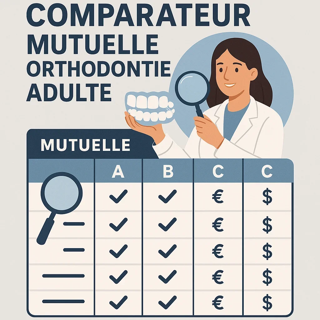 Comparateur mutuelle orthodontie adulte : guide complet pour bien choisir 5 comparateur mutuelle orthodontie adulte