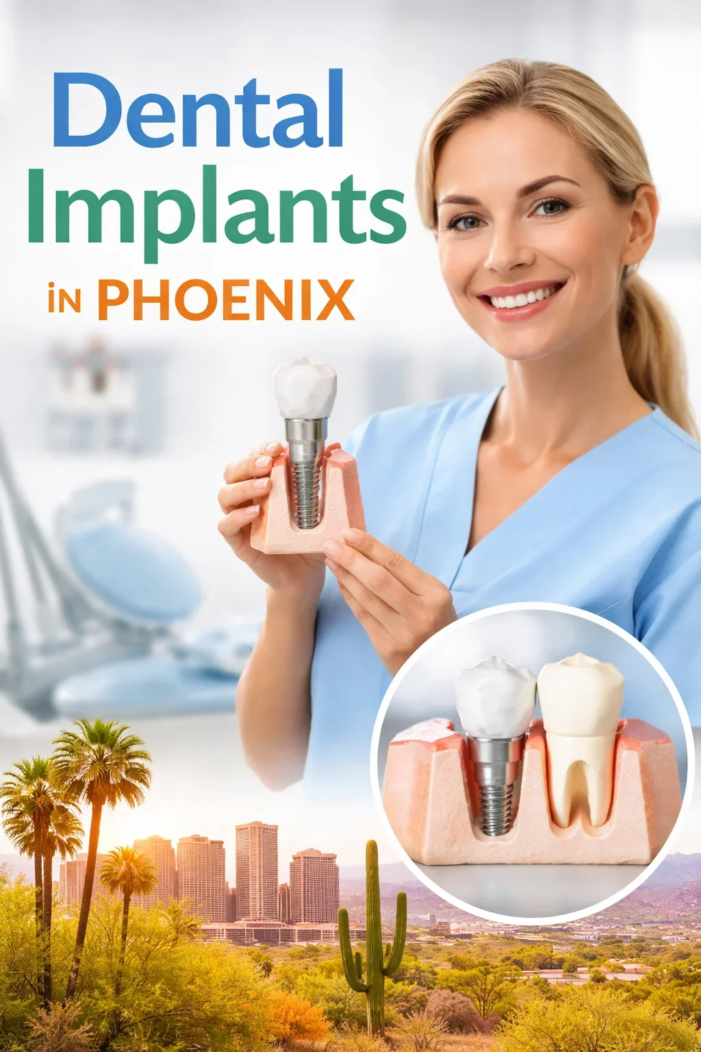 Dental Implants in Phoenix 5 dental implants in phoenix