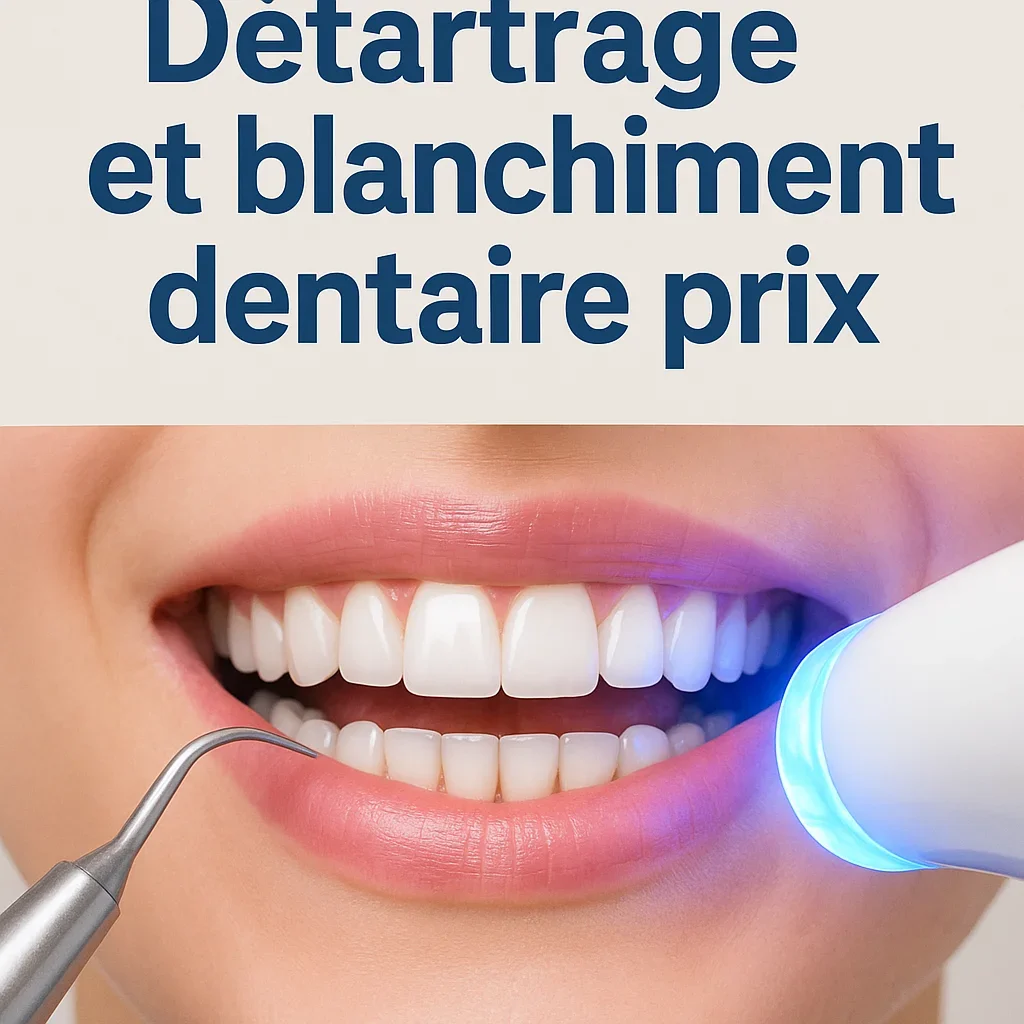 Détartrage et blanchiment dentaire prix : guide complet 2025 5 détartrage et blanchiment dentaire prix
